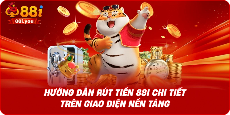 Hướng dẫn rút tiền 88i chi tiết trên giao diện nền tảng